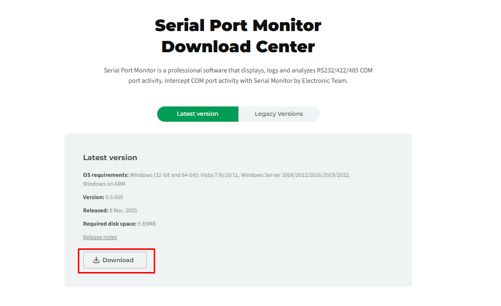 Software herunterladen und installieren